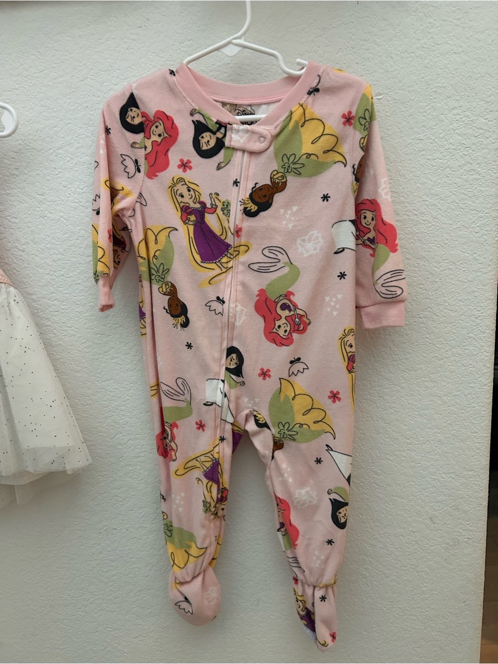 18m Disney princess pajamas